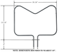 Model TC-4825: Whirlpool 4330446 Range/Oven Bake Replacement Element, 2,500 W @ 240 V