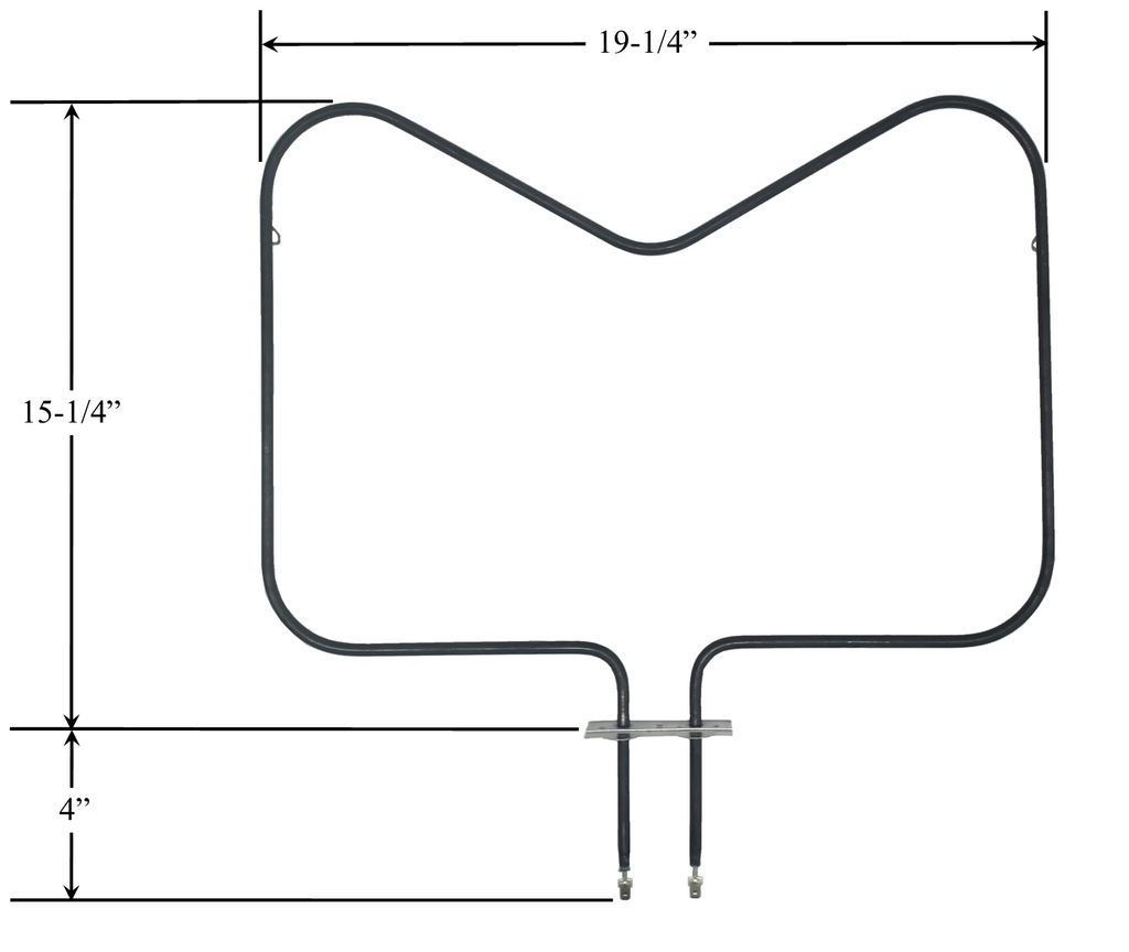 Vintage Columbus Range Oven Bake Element Wire Legs 2500W Chromolox store RP734