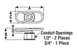 UCH-3021: 3,000 W @ 208 VAC, Single-phase, Copper Urn Heater (No Cutout)