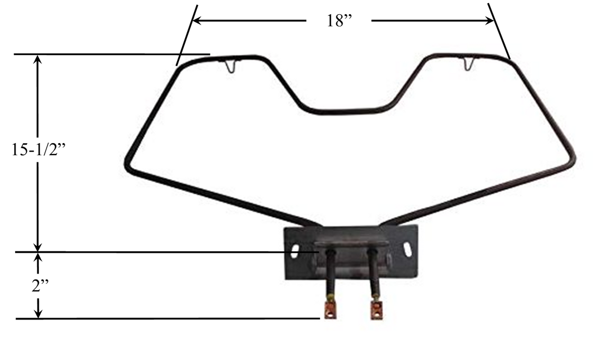 Model TC-44X5083: GE WB44X5083 Range/Oven Bake Replacement Element, 2,585W @ 250V